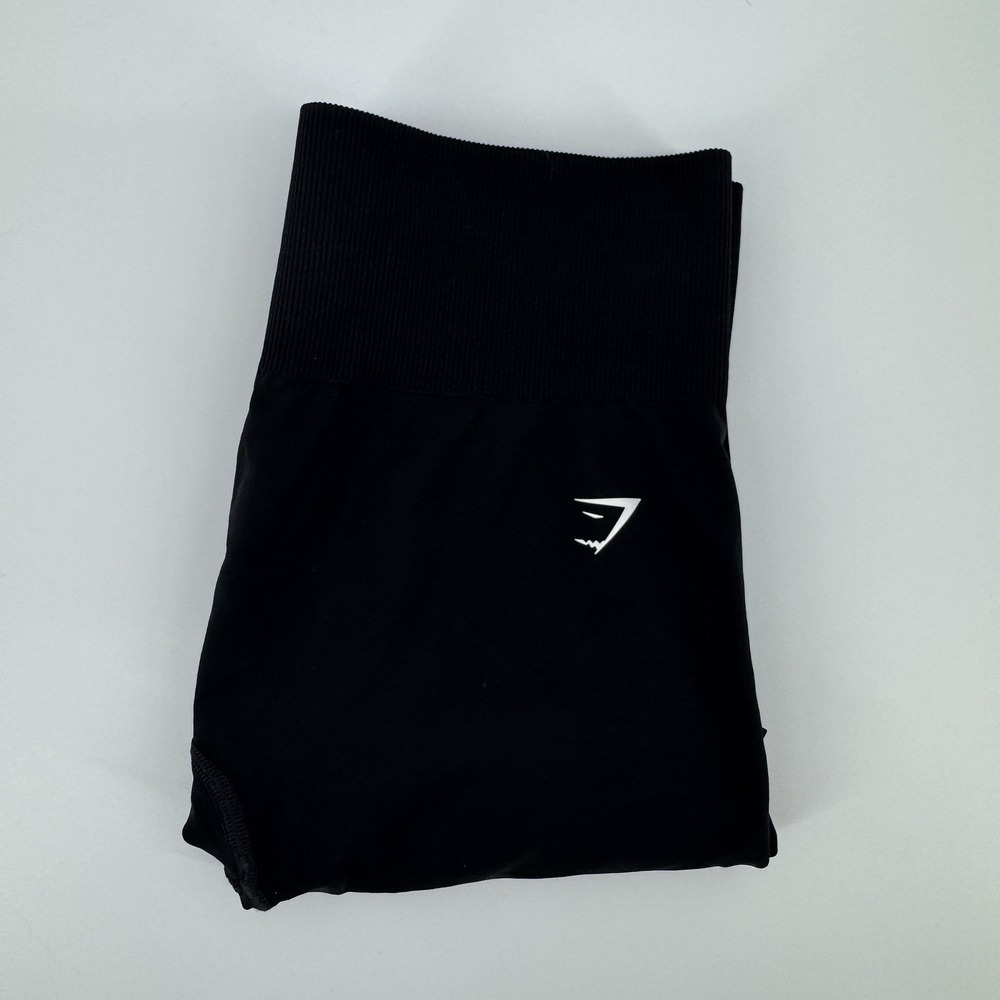 Gymshark Everyday Seamless Black High Waisted Leggings Women's Medium M Athletic - Picture 12 of 12